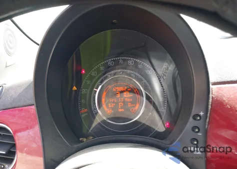 2012 Fiat 500 Sport z USA, uszkodzony, nr VIN 3C3CFFBR8CT347050